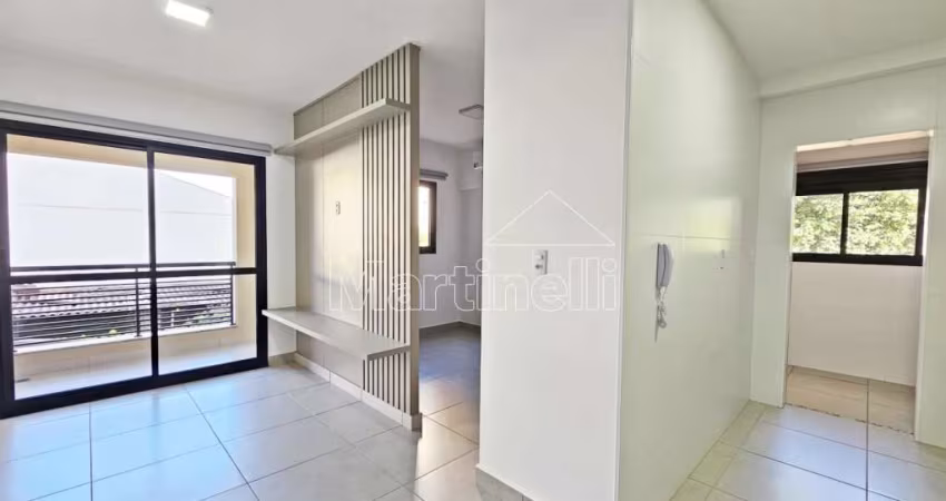 Flat de 44m² de área útil para locação no Edifício Caetano Spadoro, próximo a Faculdade UNAERP - Bairro Nova Ribeirânia, Ribeirão Preto/SP.