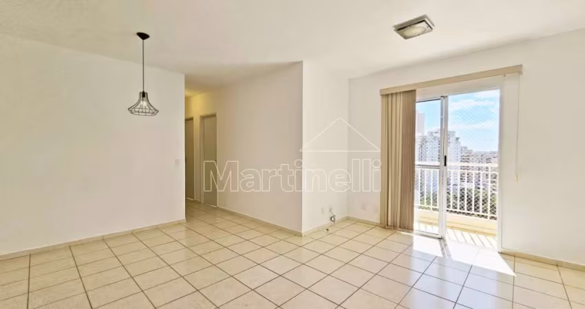 Apartamento de 75m² de área útil para locação, próximo ao Parque Carlos Raya - Bairro Jardim Botânico, Ribeirão Preto/SP.