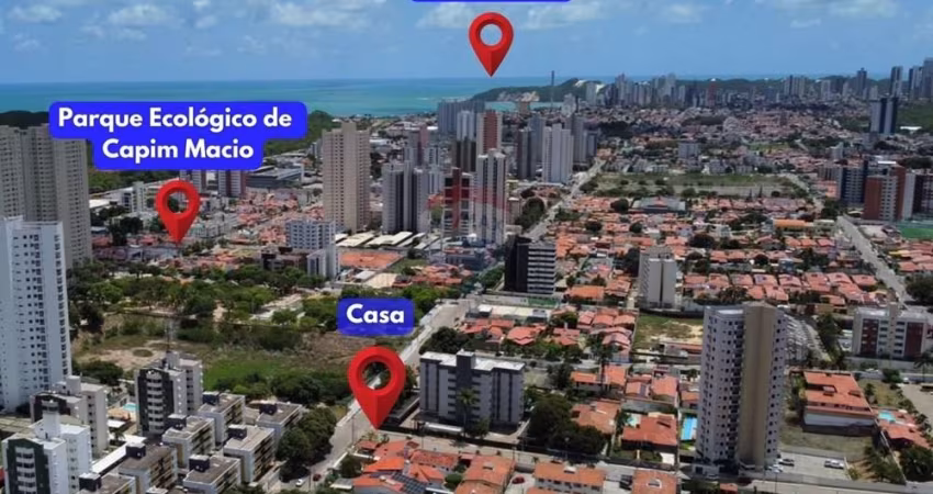Casa 04 Suítes 560M² C/ Piscina Próximo Parque Ecológico de Capim Macio