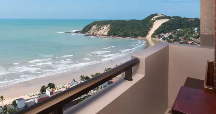 Belíssimo apartamento 2/4 suíte, mobiliado com vista mar - ponta negra