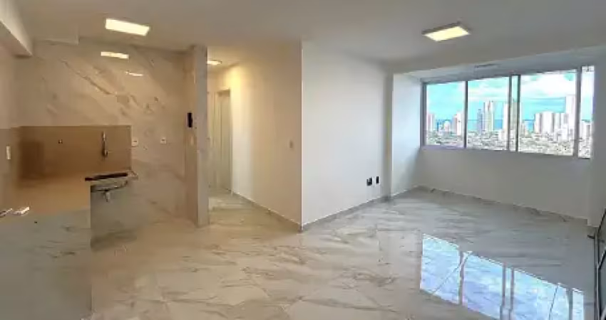 Lindo apartamento 2/4 suíte 67m² vista mar no luau de ponta negra
