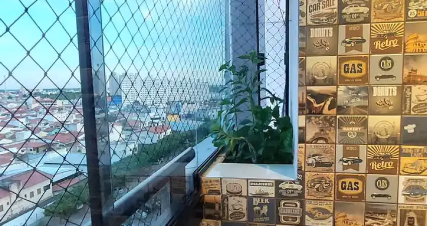 Lindo apartamento 3/4 vista livre, todo projetado, na av. maria lacerda