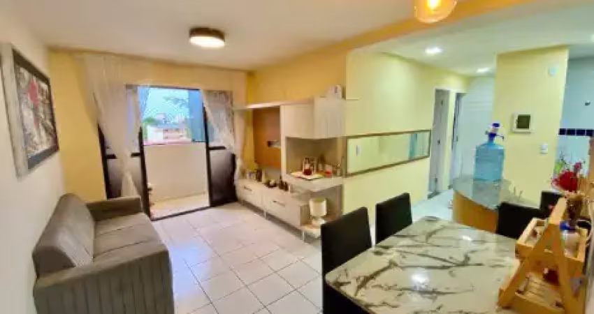 Oferta!! lindo apartamento 2/4 c/ varanda próximo ao praia shopping