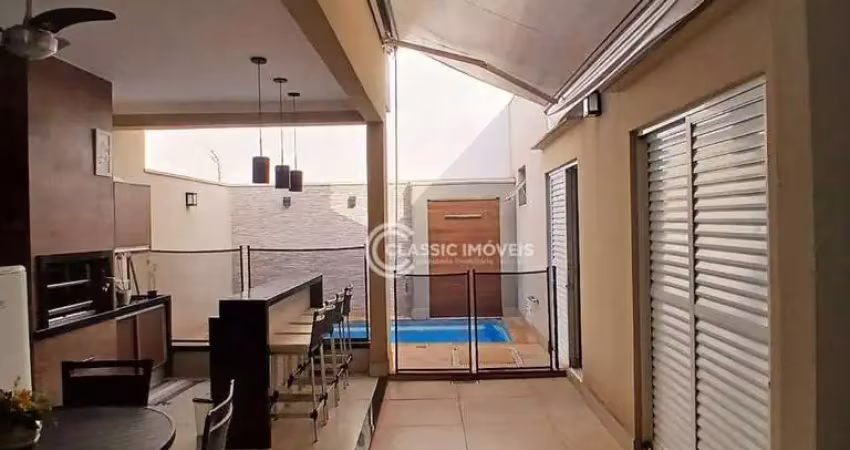 Excelente casa com 3 dormitórios , 1 suíte .energia fotovoltaica , piscina aquecida, 185 m²áre útil  por r$ 636.000 - residencial greenville