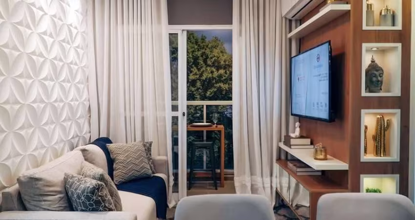 Apartamento pronto para morar com excelente localização, sacada e churrasqueira