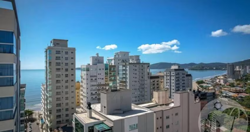 Linda cobertura com vista permanente da Praia em MEIA PRAIA