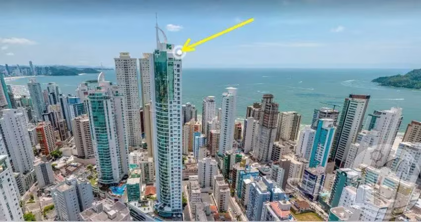 Apartamento de alto padrão no magnifique tower com vista mar