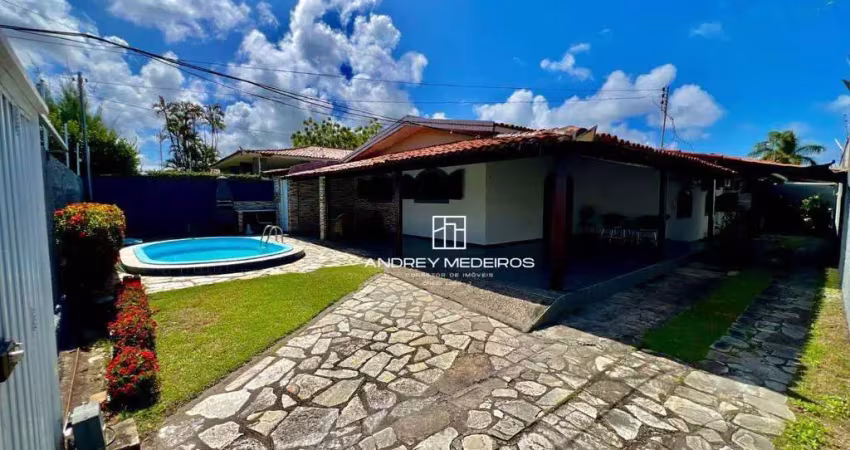 Casa com 4 dormitórios à venda, 247 m² por r$ 850.000,00 - bairro dos ipês - joão pessoa/pb
