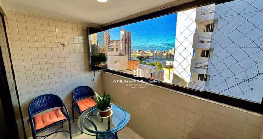 Apartamento com 3 dormitórios à venda, 123 m² por r$ 650.000,00 - manaíra - joão pessoa/pb