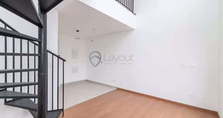 Loft com pé-direito duplo e vista livre | Twin Urban Habitat – Portão/Curitiba