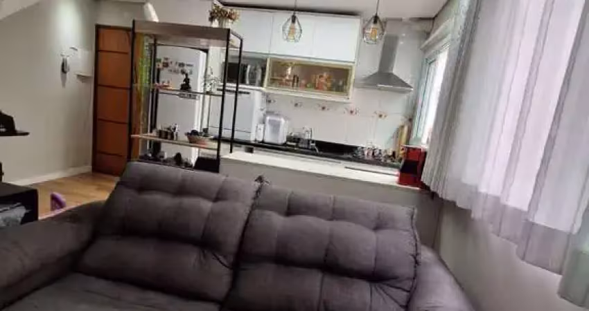 Cobertura de luxo na vila valparaíso: 2 quartos, 1 suíte, 2 vagas de garagem - santo andré-sp