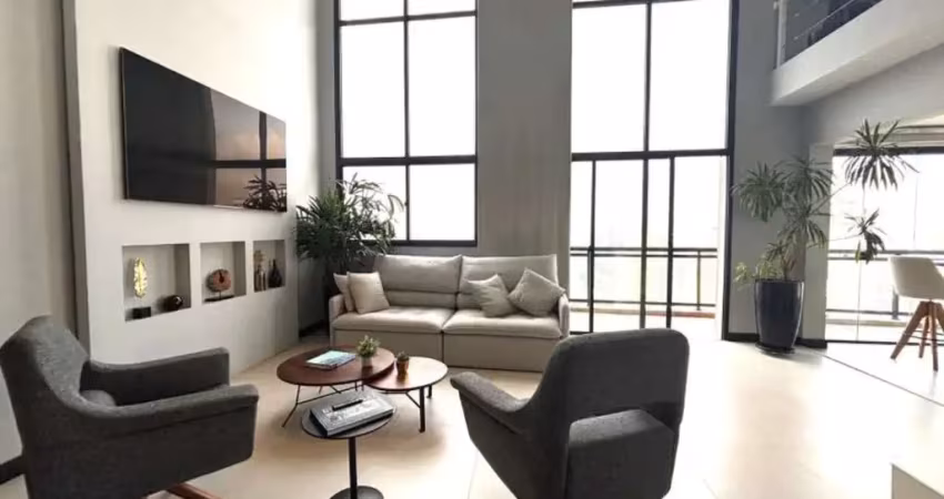 Apartamento à venda de 184m², com sala com varanda gourmet, 3 suítes e 4 vagas de garagem.