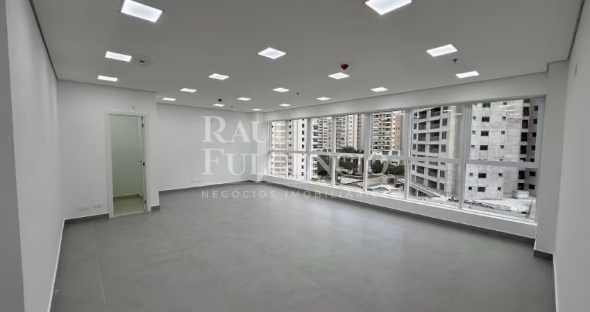 Locação de sala comercial na Gleba Palhano no Ed Quartier 550