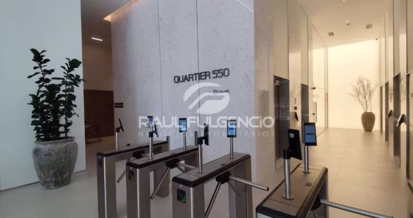SALA COMERCIAL PARA LOCAÇÃO – EDIFÍCIO QUARTIER | GLEBA PALHANO