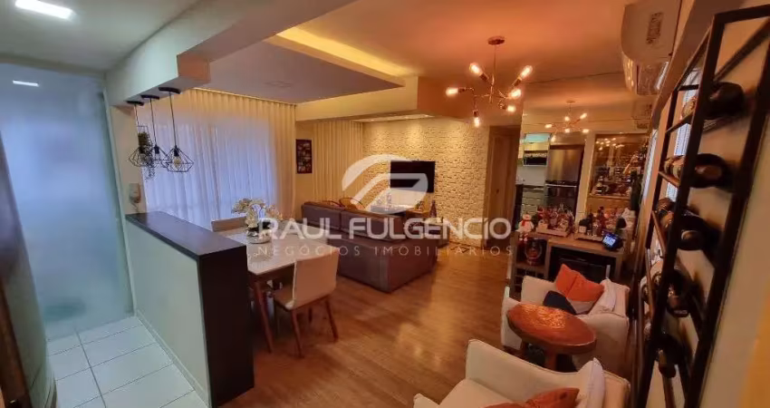 Apartamento mobiliado a venda no edificio solar mirador, localizado proximo ao bela suica, em londrina.