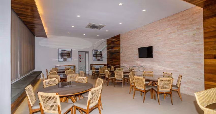Apartamento Mobiliado de Alto Padrão, com 3 dormitórios para alugar, excelente localização na Gleba Fazenda Palhano em Londrina.