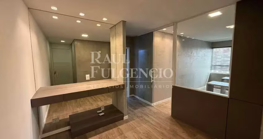 Sala mobiliada para alugar no ed jardim sul na gleba palhano