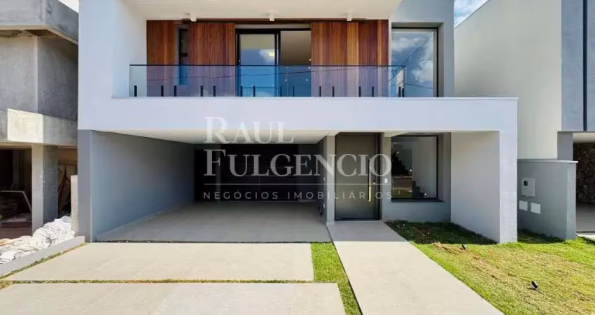 Sobrado novo no condominio parque taua aracari com 03 suites