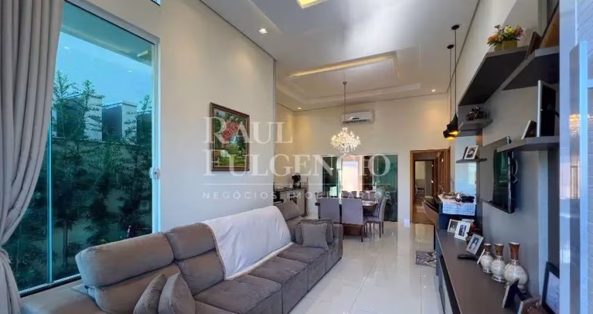 Linda casa em condominio para alugar no parque taua - aracari