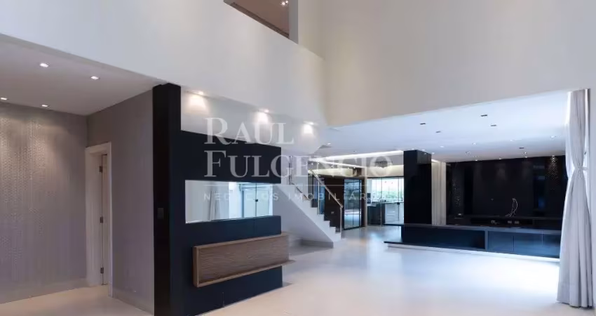 Luxuosa casa de 4 suites no cond. alphaville - imbuias, londrina