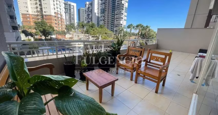 Ed. liberty towers mobiliado|  ampla varanda / sacada com churrasqueira gleba palhano |