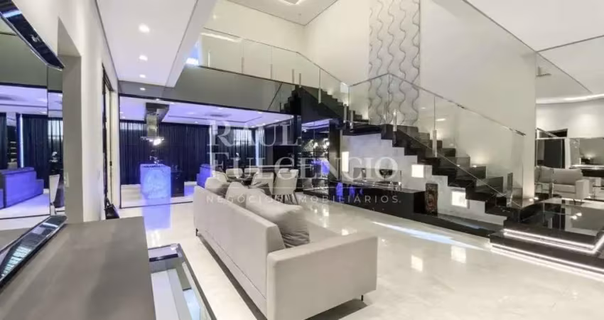 Sobrado altissimo padrao - royal forest residence- 4 suites, sendo 1 master com closet, hidromassagem.