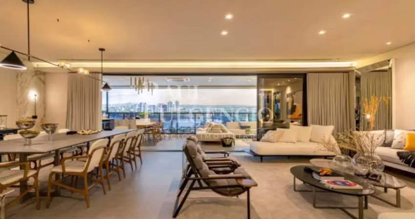 Edificio wonder i 4 suites i 3 vagas de garagem i planta estendida com area externa e spa