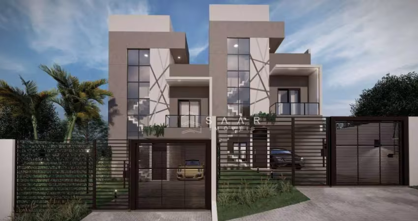 Sobrado com 3 dormitórios à venda, 118 m² por R$ 679.000,00 - Cajuru - Curitiba/PR