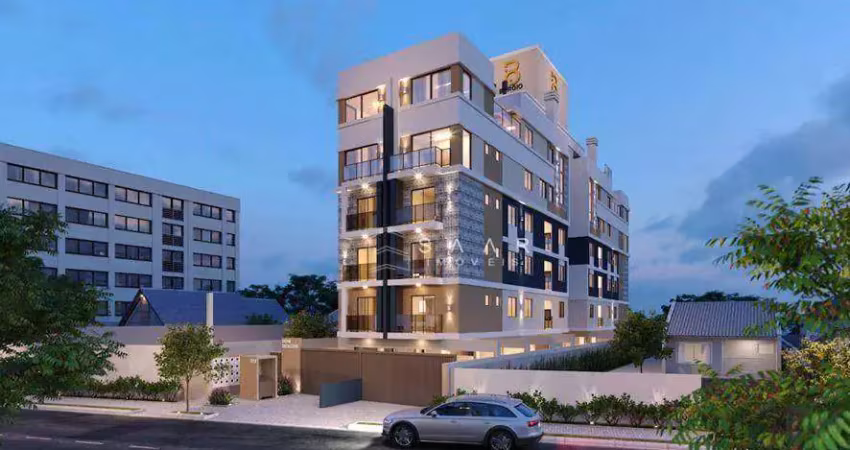 Apartamento com 2 dormitórios à venda, 50 m² por r$ 379.000,00 - bom jesus - são josé dos pinhais/pr