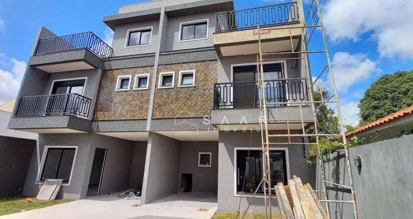 Sobrado com 3 dormitórios à venda, 122 m² por R$ 675.000 - Uberaba - Curitiba/PR