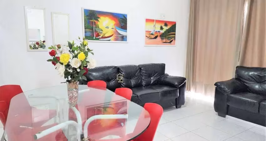 Apartamento a venda na praia de pitangueiras, 01 dormitório, na quadra da praia