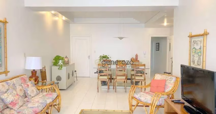 Apartamento de frente à praia, 04 suítes, pitangueiras