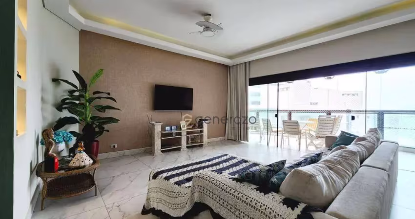 Apartamento a venda na praia das astúrias, frente ao mar, 03 suítes, 02 vagas de garagem e lazer no prédio
