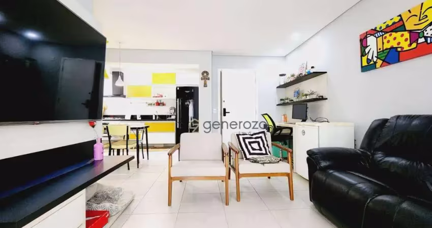 Apartamento a venda na praia das pitangueiras, 02 dormitórios, sacada gourmet, 02 vagas de garagem e lazer no prédio