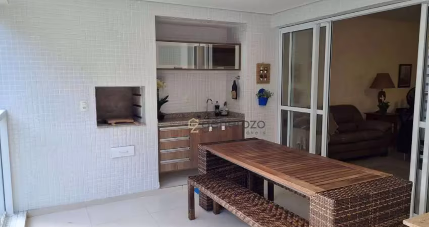 Apartamento a venda na praia das pitangueiras, 03 dormitórios, varada gourmet, 02 vagas e lazer no prédio