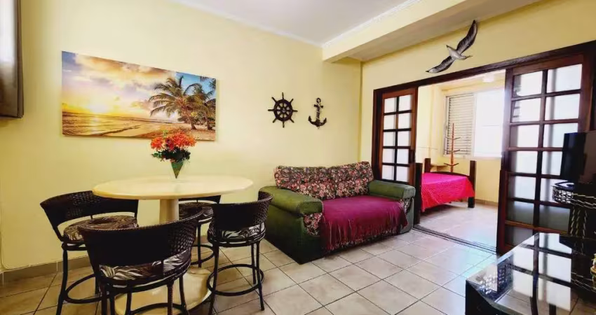 Apartamento a venda na praia das pitangueiras, 02 dormitórios, a 01 quadra da praia