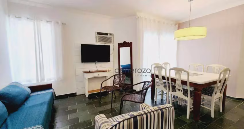Apartamento a venda na praia da enseada, 03 dormitórios, 02 vagas de garagem e lazer