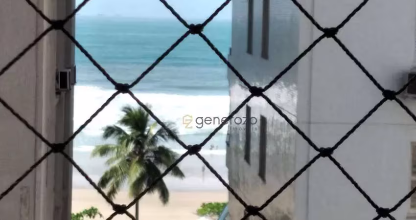 Apartamento á venda na praia das pitangueiras, 03 dormitórios, 01 vaga de garagem, na quadra da praia