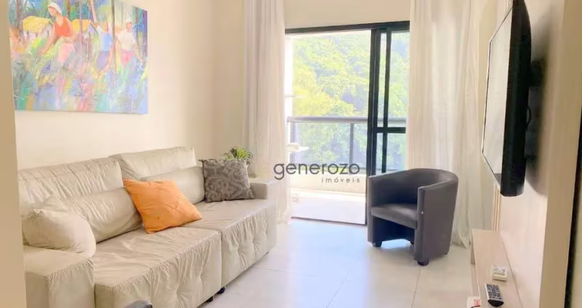 Apartamento à venda na praia de pitangueiras, 02 dormitórios, 02 vagas, lazer