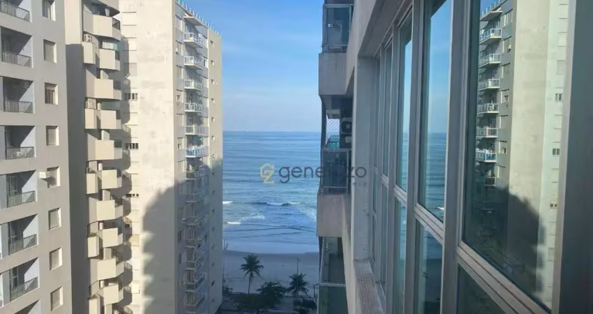 Apartamento à venda na praia das pitangueiras, 04 dormitórios, 02 vagas, lazer e vista para o mar