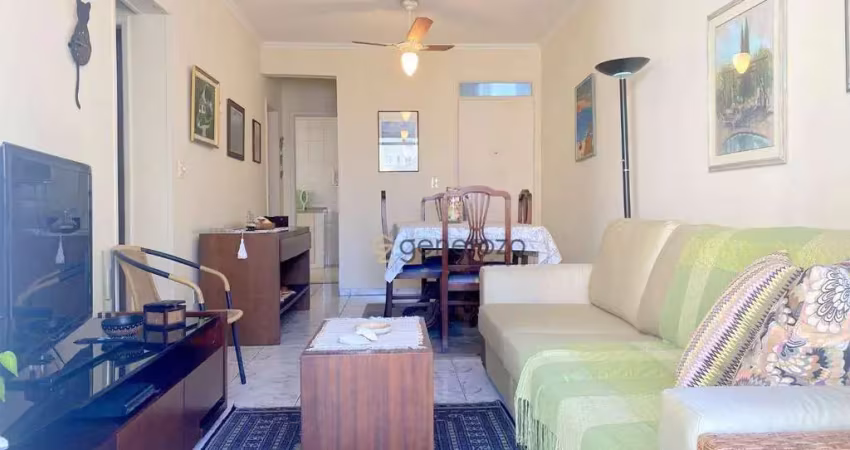 Apartamento à venda na praia das pitangueiras, 02 dormitórios, sacada, 01 vaga