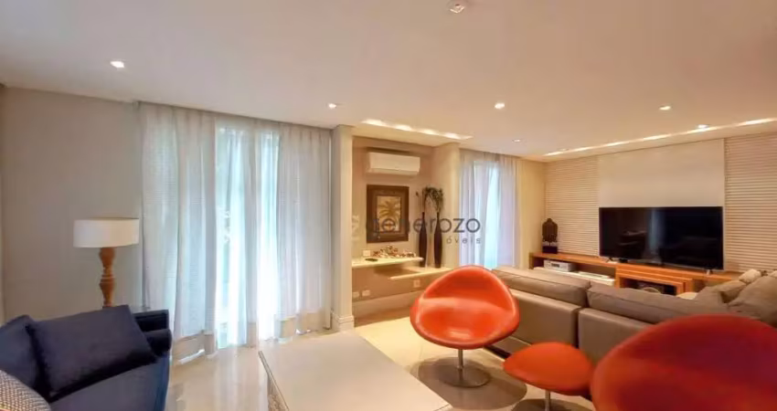 Apartamento com 5 dormitórios à venda, 250 m² por r$ 1.800.000 - pitangueiras - guarujá/sp
