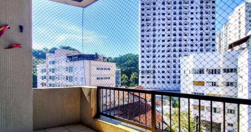 Apartamento com 2 dormitórios à venda, 90 m² por r$ 380.000,00 - astúrias - guarujá/sp