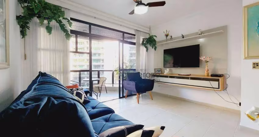 Apartamento a venda na praia das pitangueiras, 03 dormitórios, com 01 vaga de garagem e lazer no prédio