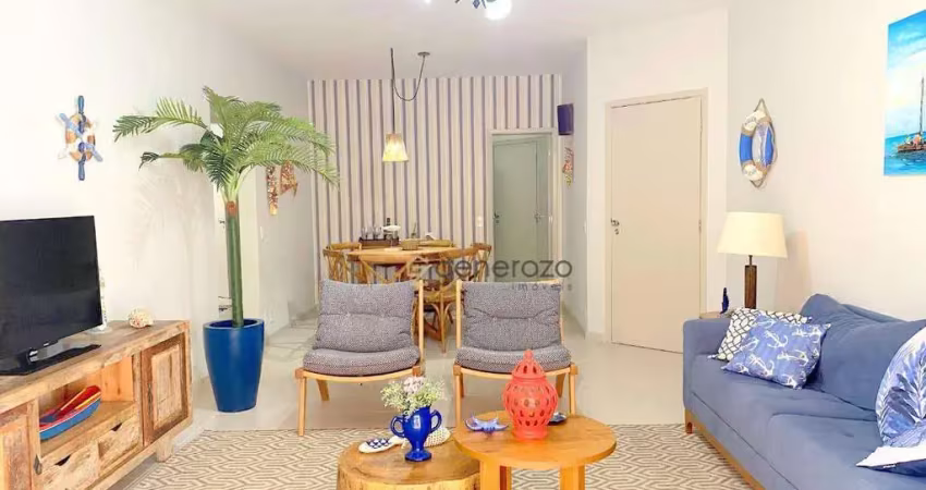 Apartamento na praia das pitangueiras, 03 dormitórios, 02 vagas
