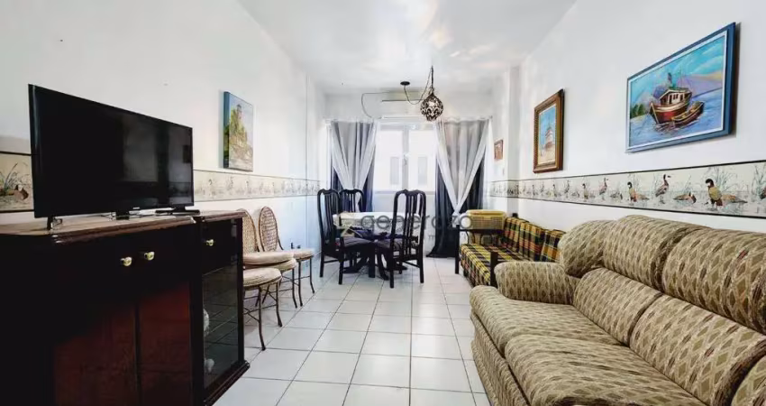Apartamento a venda na praia das pitangueiras, 01 dormitório, a 02 quadras da praia