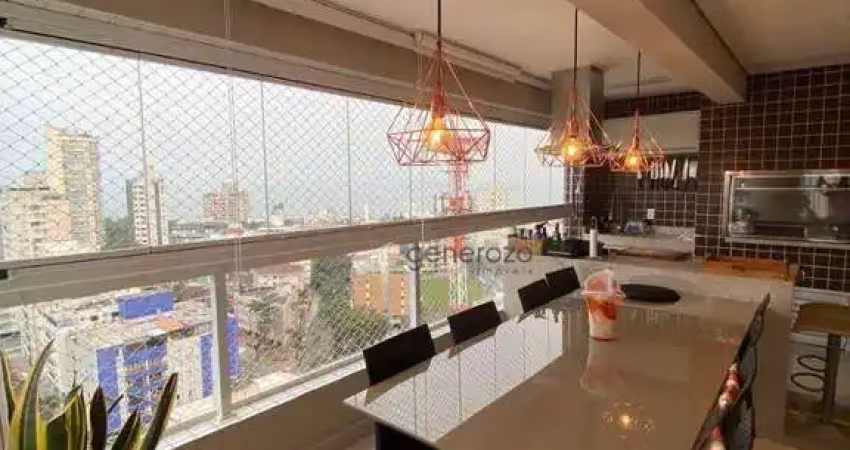 Apartamento a venda na praia das astúrias, varanda gourmet, 03 dormitórios, com 02 vagas de garagem