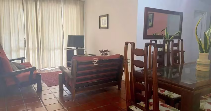 Apartamento a venda na praia das pitangueiras, 03 dormitórios, 01 vaga de garagem, sacada e vista para o mar