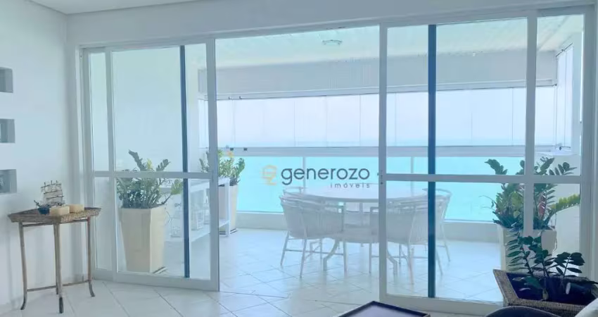 Apartamento frente à praia, 03 suítes, 02 vagas, lazer, praia das pitangueiras