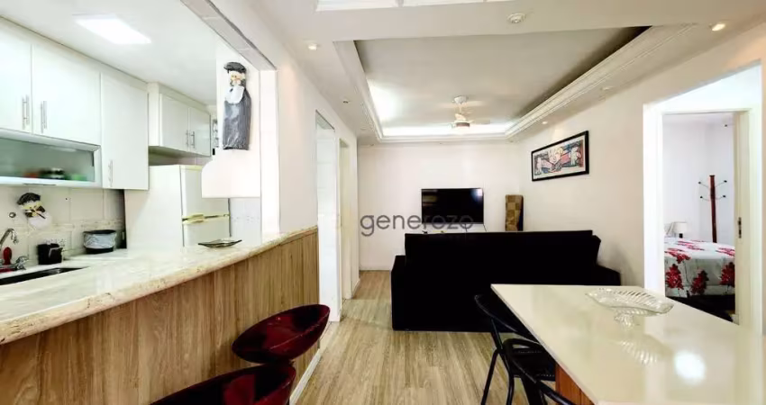Apartamento a venda na praia das pitangueiras, 02 dormitórios, 02 vagas de garagem e lazer